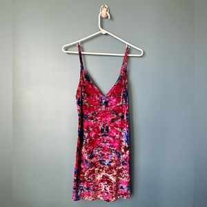 Free People Sleeveless Mini Dress MultiColor